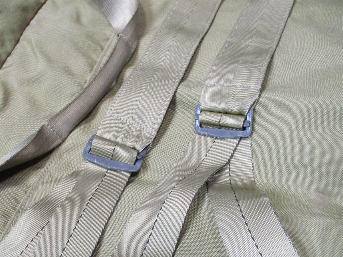 Eagle Industries USGI Deployment Loadout Bag in khaki, large backpack with durable carry handles and compartments