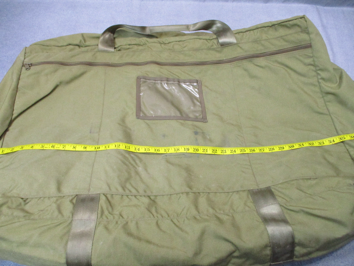 Eagle Industries USGI Deployment Loadout Bag in khaki, large backpack with multiple compartments