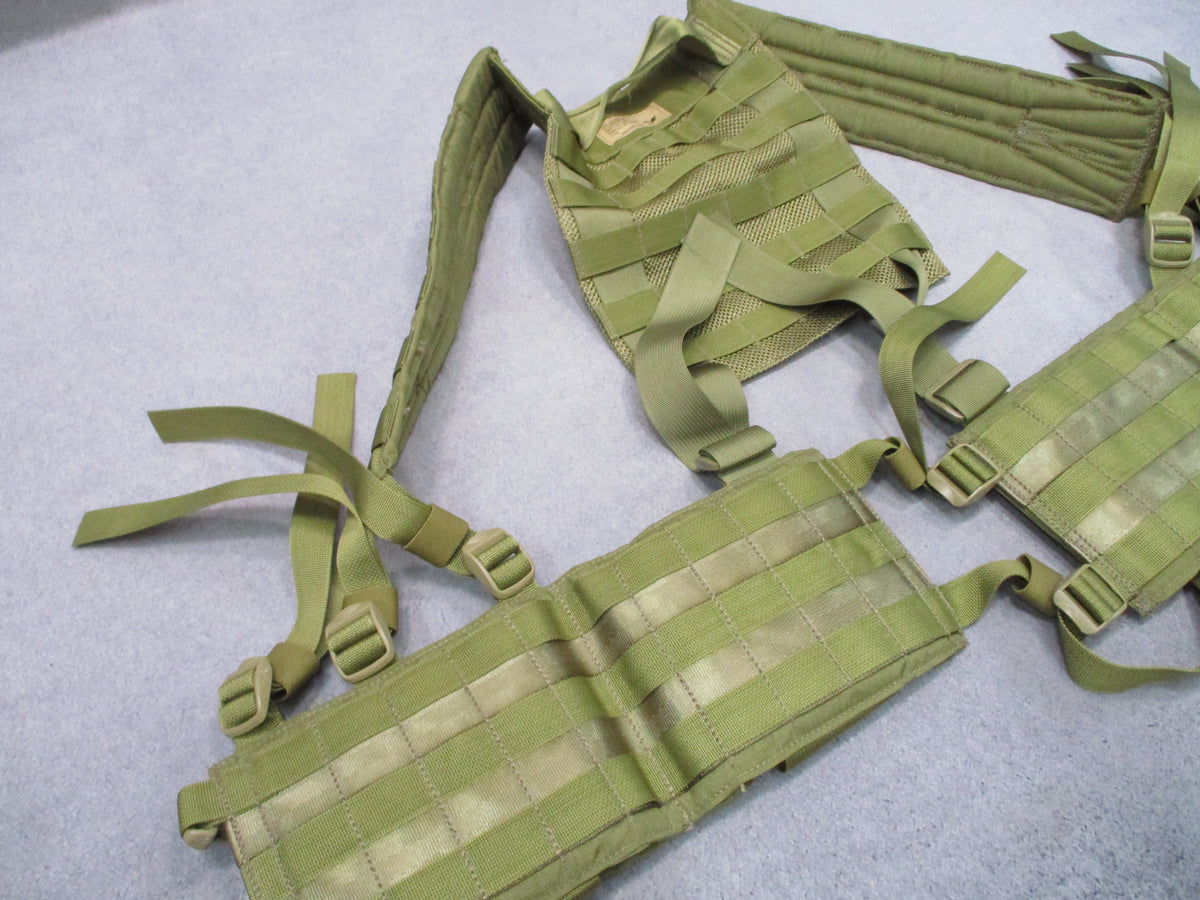 New Eagle Industries H-Harness Khaki MOLLE Chest Rig USGI NSN 8465-01-573-9661