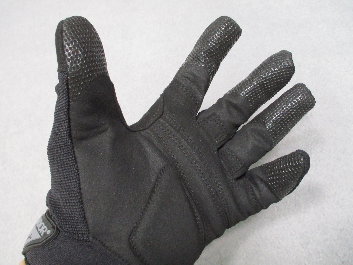 Condor Stryker Padded Tactical Gloves Black Full Finger HK226 Sizes 8-12