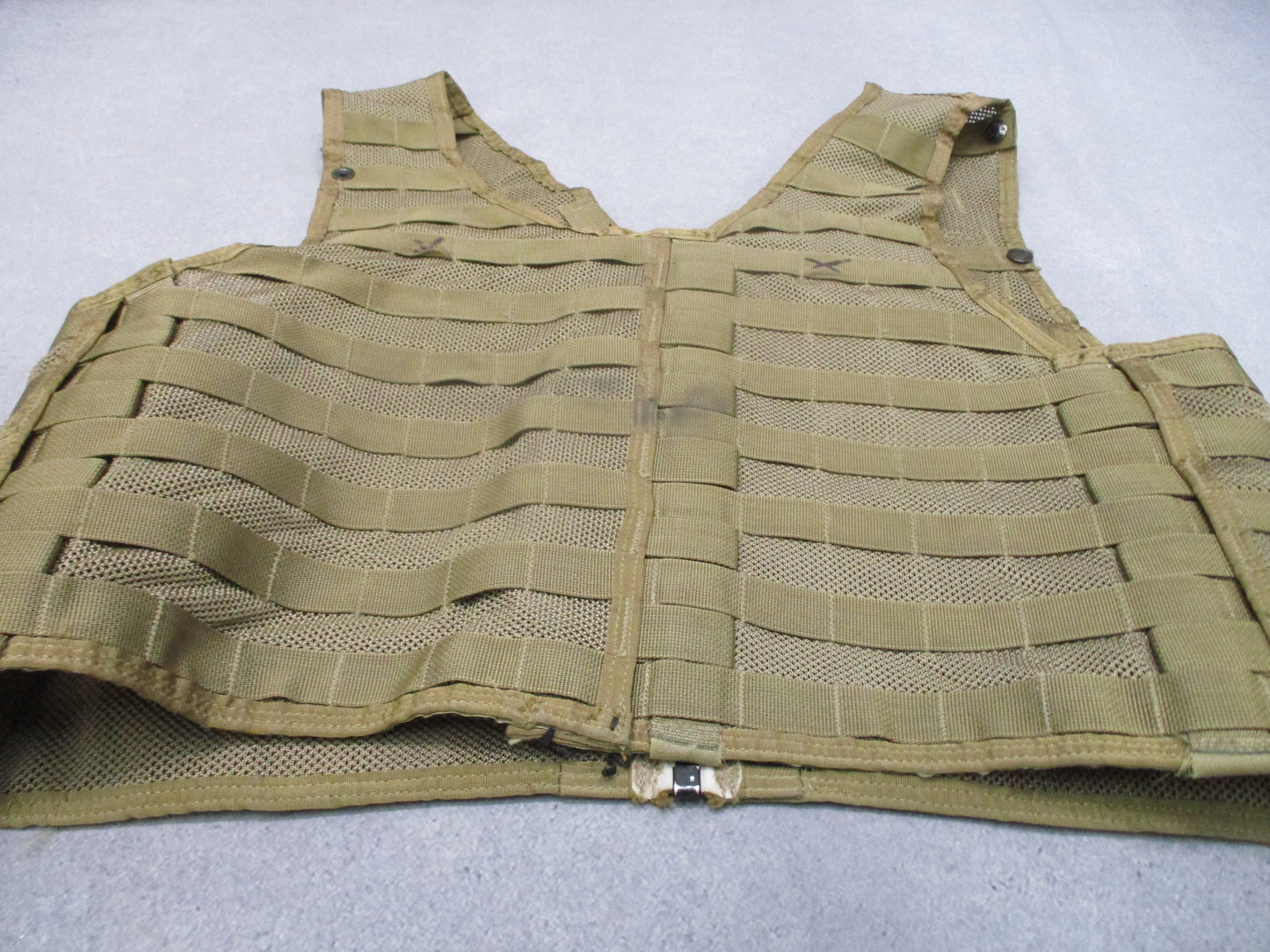 US Military Surplus CMU-36/P Survival Vest MOLLE Tactical Gear Coyote Brown