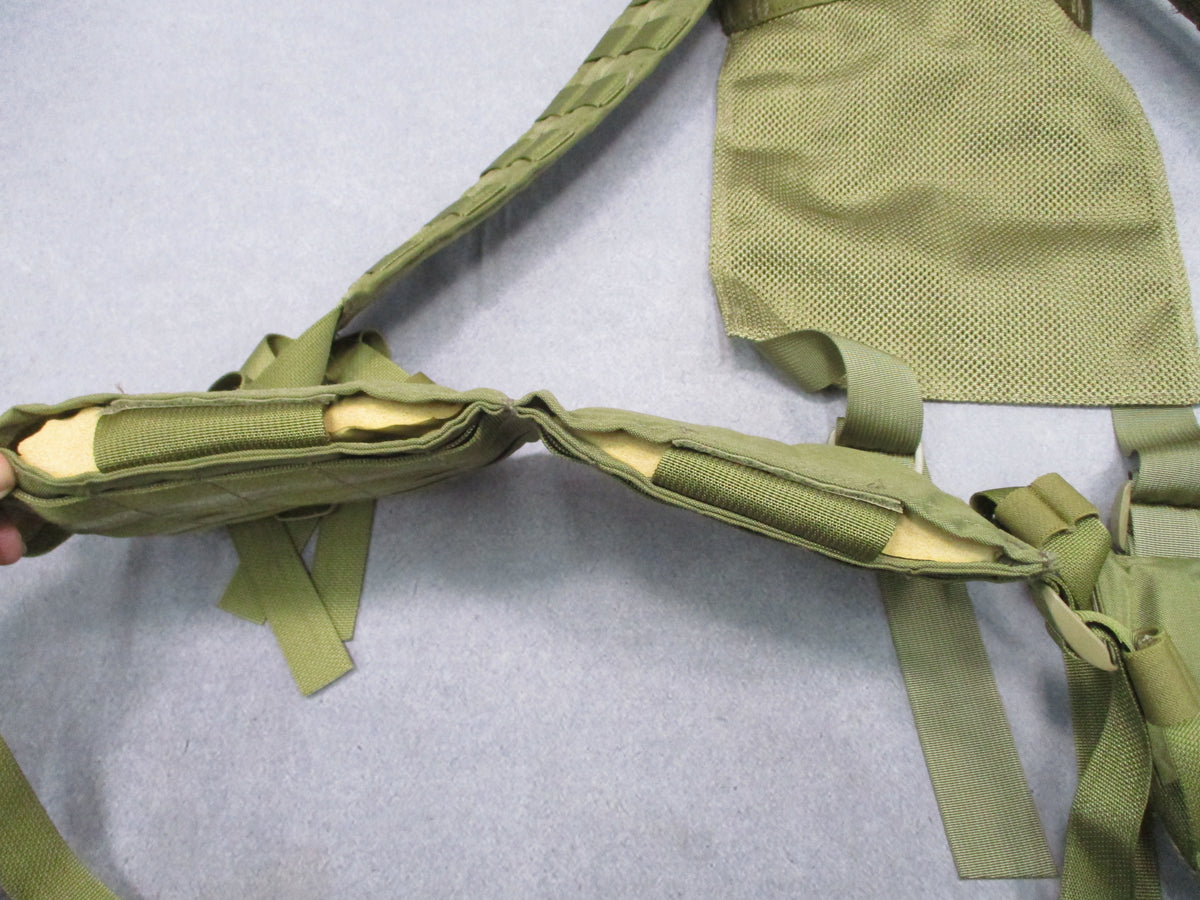 New Eagle Industries H-Harness Khaki MOLLE Chest Rig USGI NSN 8465-01-573-9661
