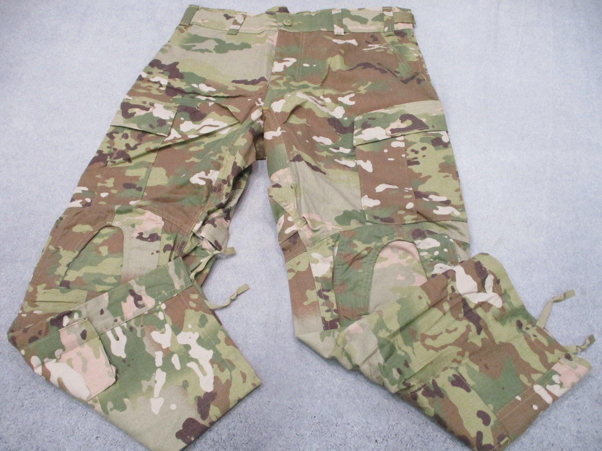 USGI Army Combat Pants FR Scorpion OCP Large Short NSN 8415-01-644-0214