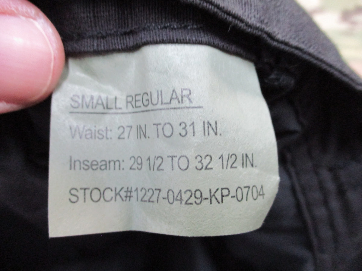 Rothco Black BDU Cargo Pants 100% Cotton Ripstop Tactical Military Style NWT