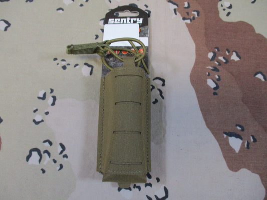 SENTRY Pistol Single Mag Pouch – Coyote  MOLLE/PALS  Variable Mount – laser cut