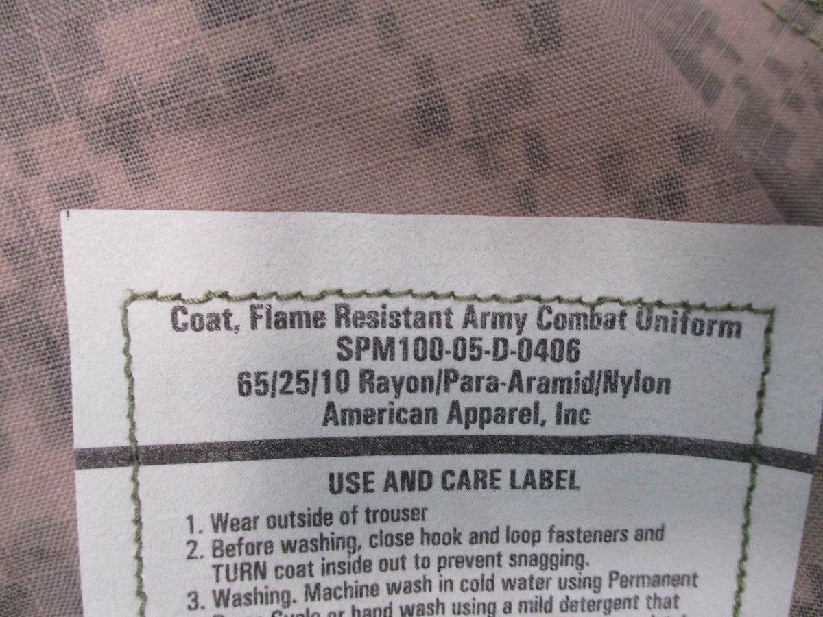 USGI FR ACU Coat UCP Medium Long Flame Resistant NWT NSN 8415-01-548-3176