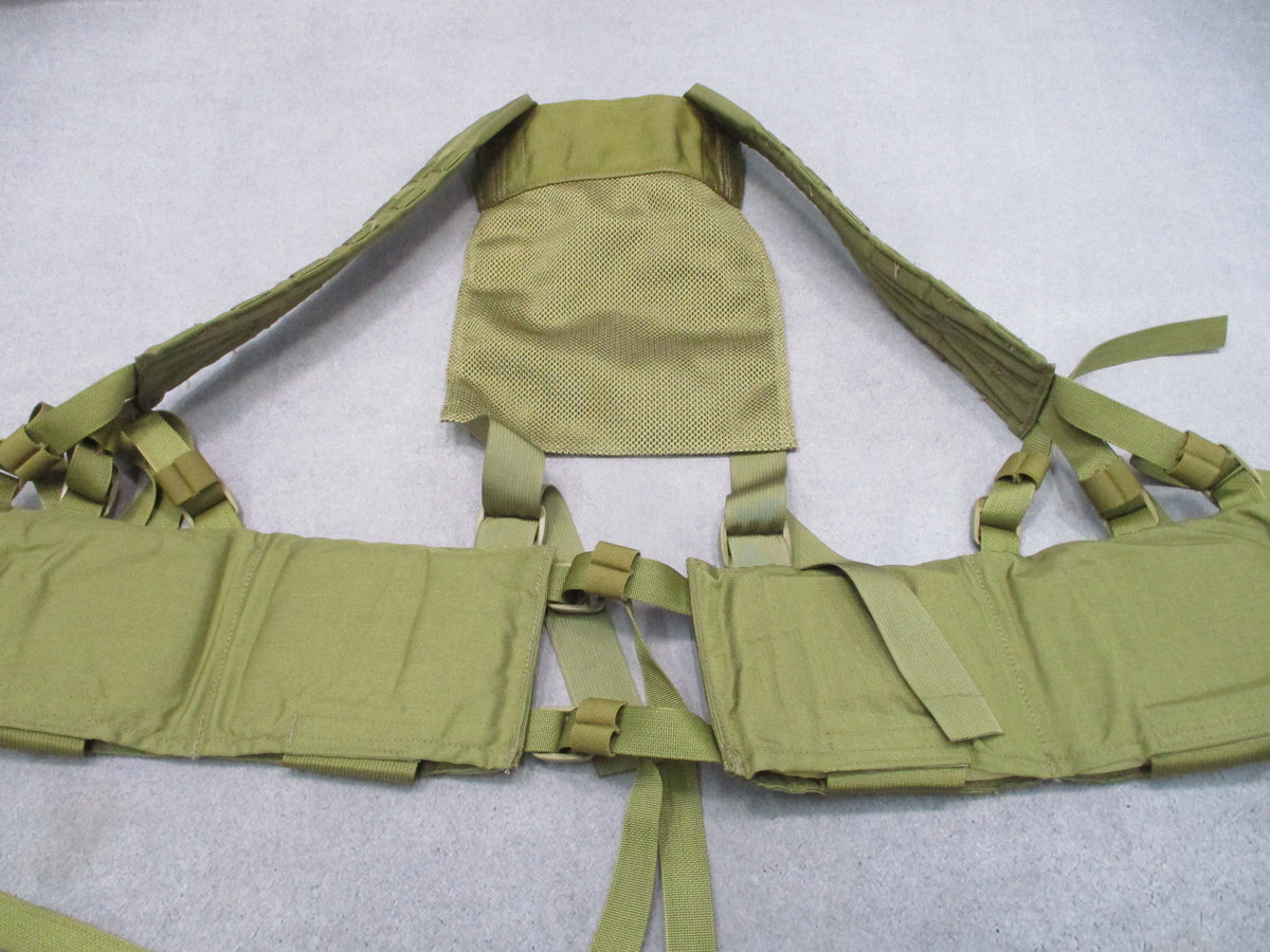 New Eagle Industries H-Harness Khaki MOLLE Chest Rig USGI NSN 8465-01-573-9661