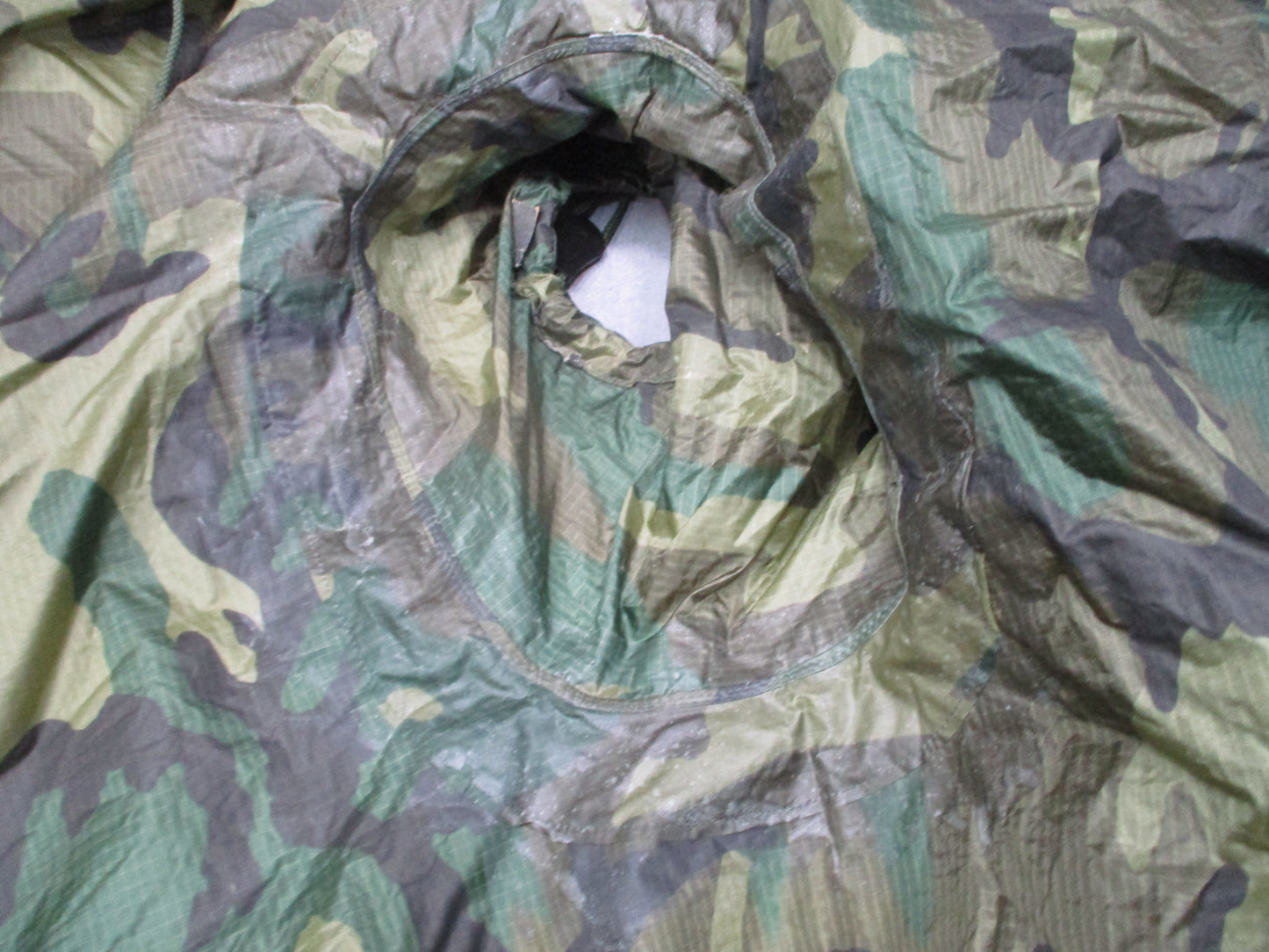 USGI ORC M81 Woodland Wet Weather Poncho Rain Gear NSN 8405-01-100-0976