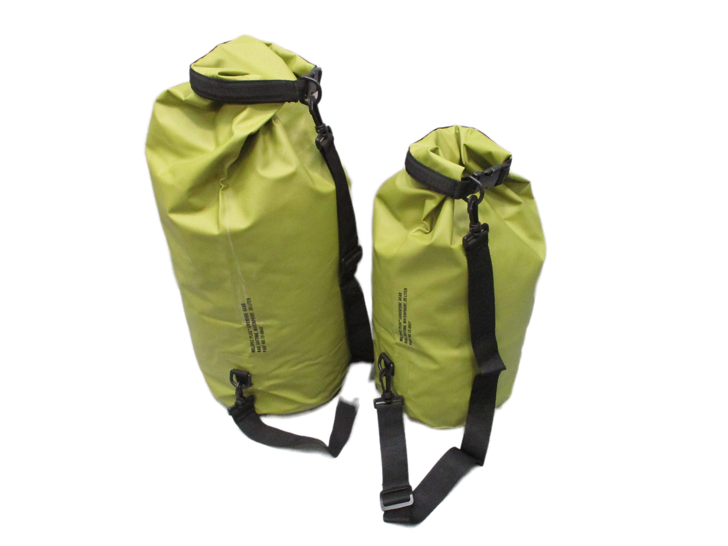 MIL-SPEC Plus Waterproof Dry Bag Rafting Kayak Canoe 20L 30L Shoulder Strap