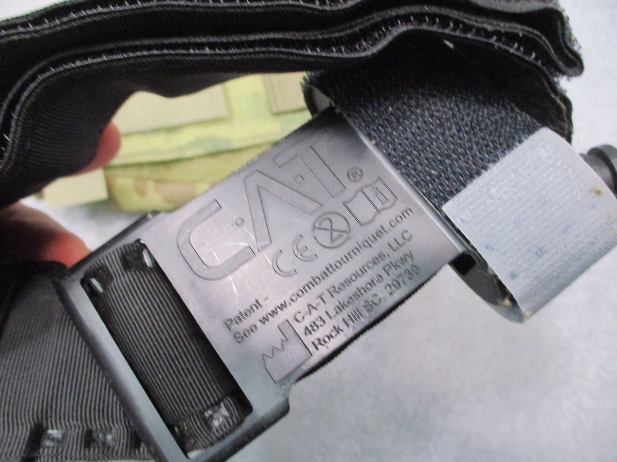 SEKRI Scorpion OCP MOLLE Tourniquet Pouch with CAT Gen 7 Tourniquet Used