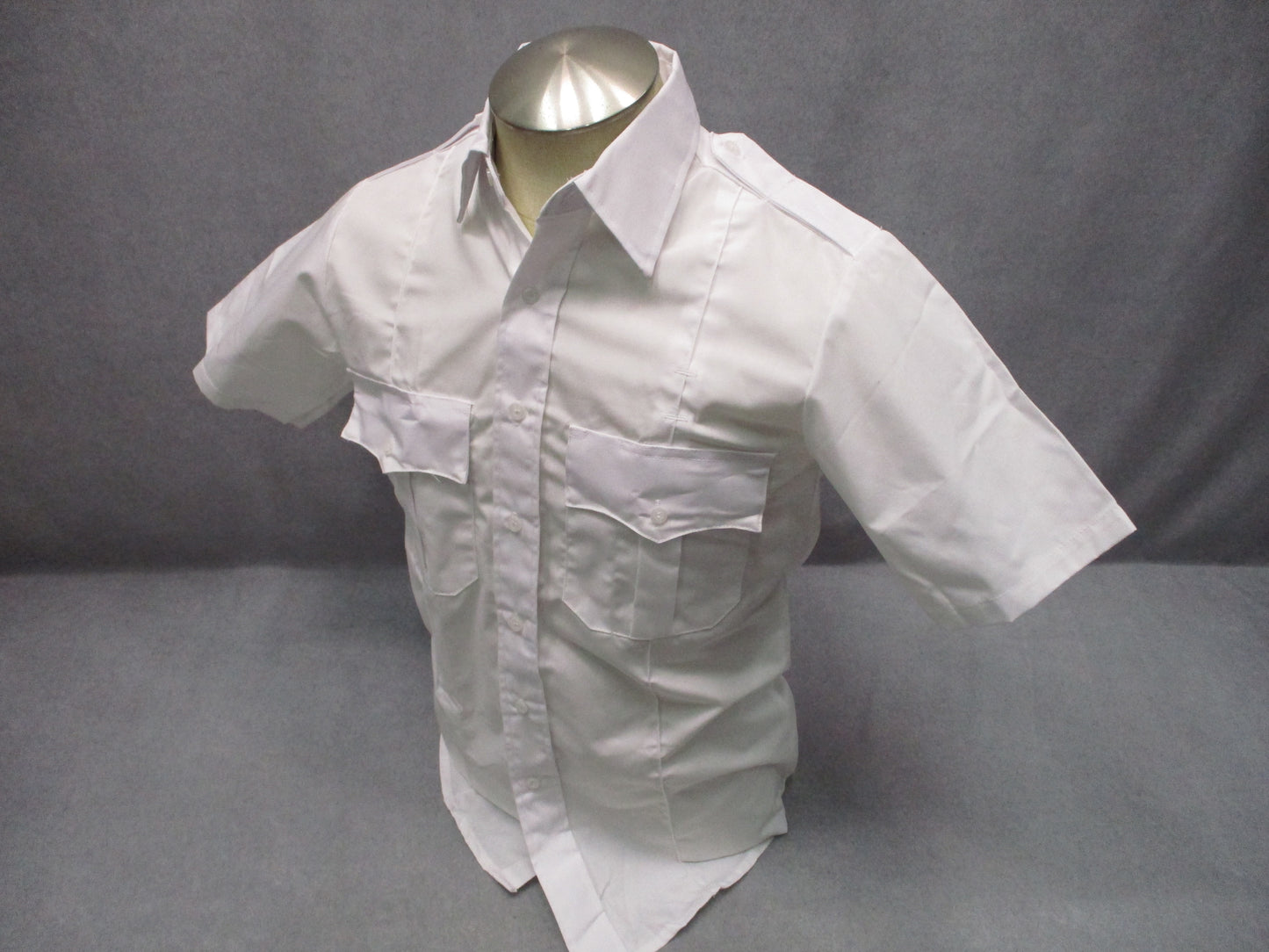 Rothco White EMT Police Security First Responder Uniform Shirt Short Sleeve New