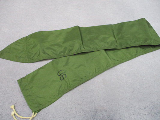 US Military Guidon Flagstaff Bag OD Green 7 x 65 Inch Drawstring Cover Surplus