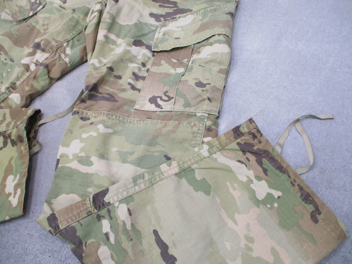 USGI OCP Scorpion W2 ACU Combat Trousers 50/50 NYCO Army Air Force Used Pants