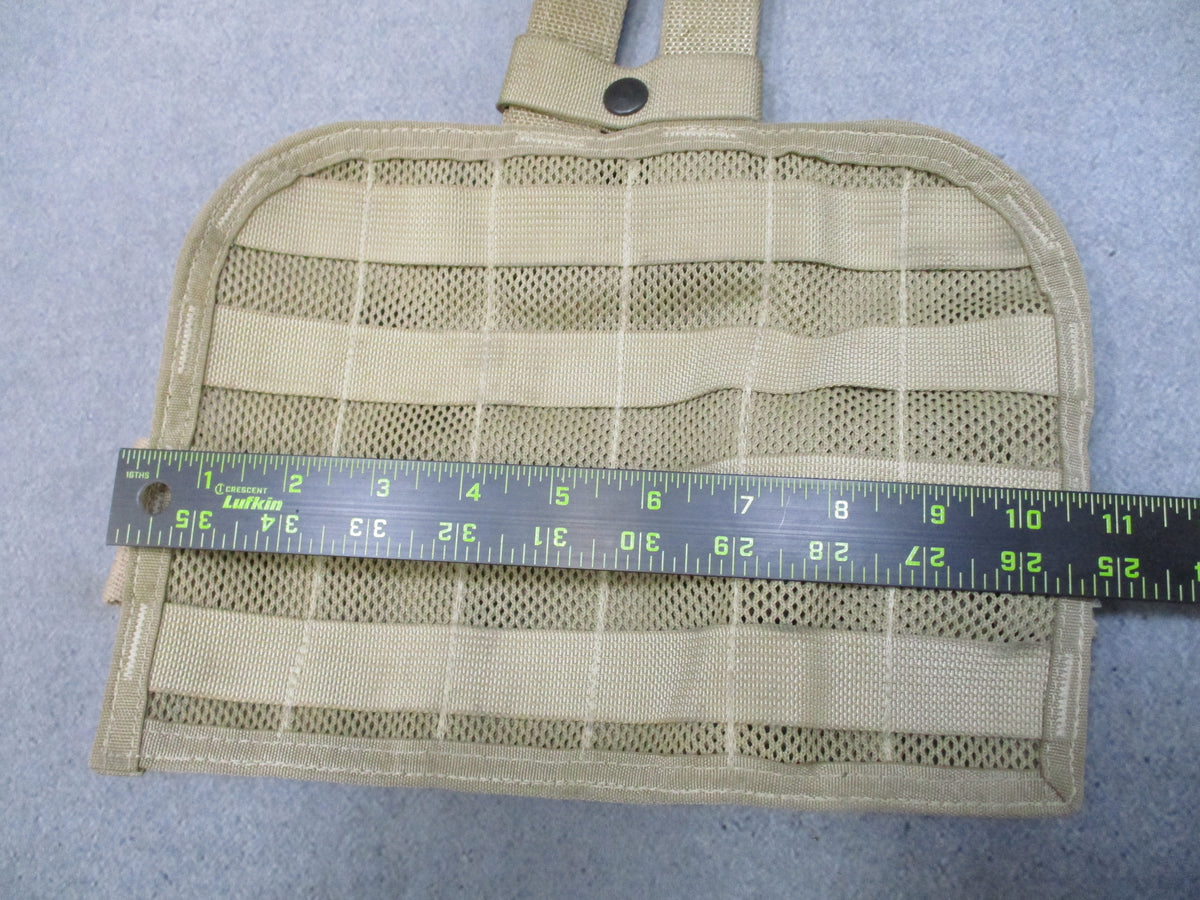 Spec-Ops Brand Drop Leg Panel Desert Tan Mesh Tactical Thigh Rig Made in USA