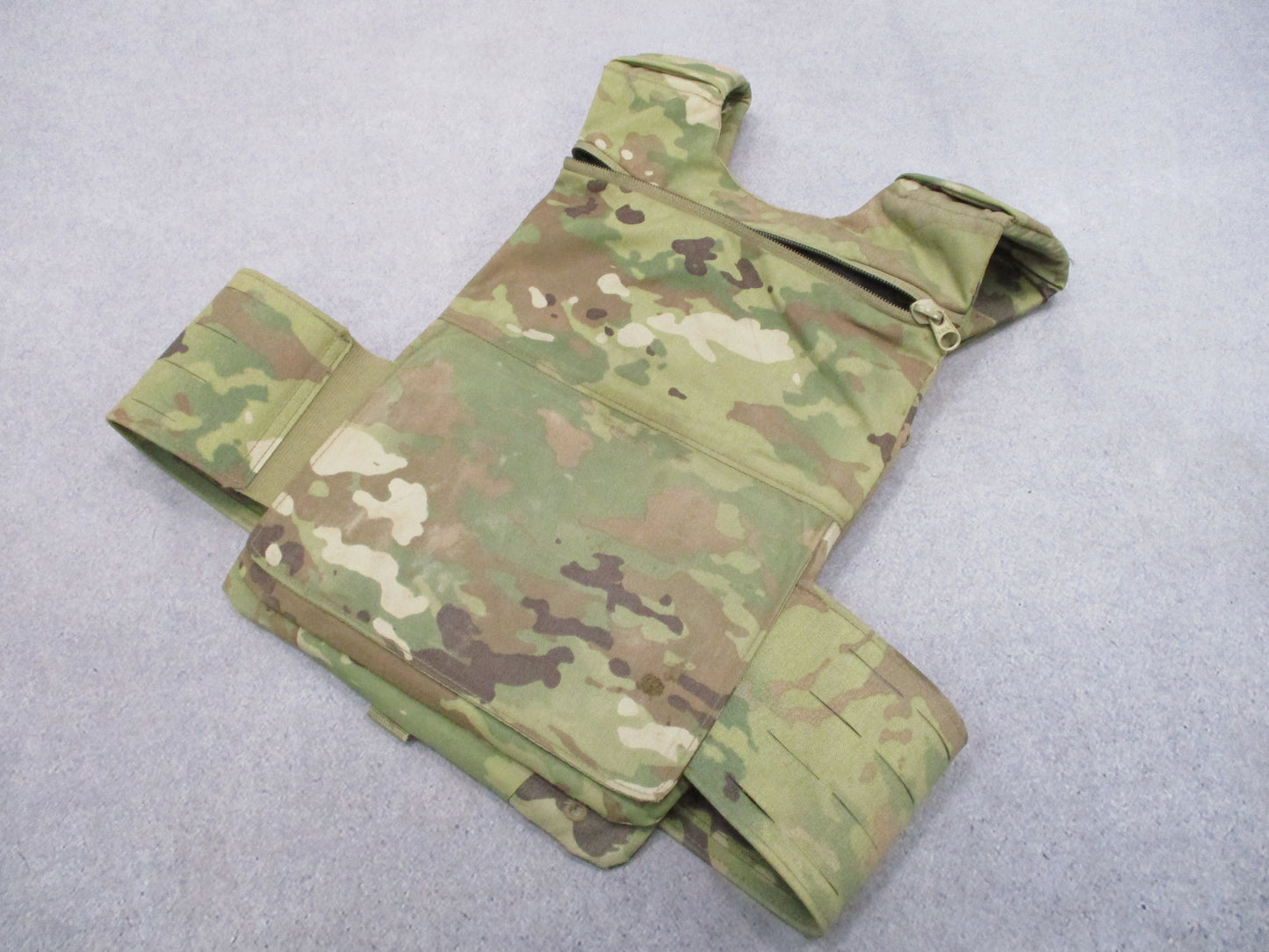 MODULAR SCALABLE VEST CONCEALABLE CARRIER XSMALL w Soft Armor OCP Scorpion