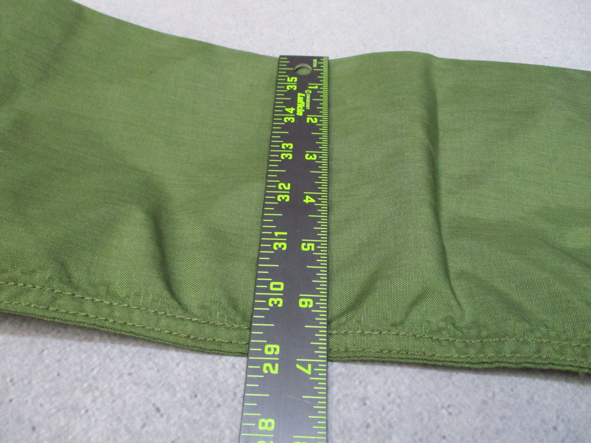 US Military Guidon Flagstaff Bag OD Green 7 x 65 Inch Drawstring Cover Surplus