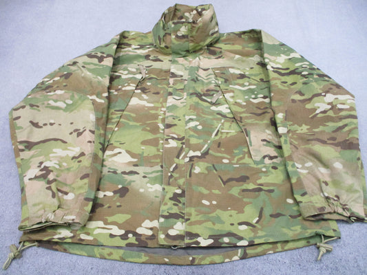 US Army ECWCS Gen III Level 6 Wet Weather Rain Jacket Multicam Pattern NO TAG