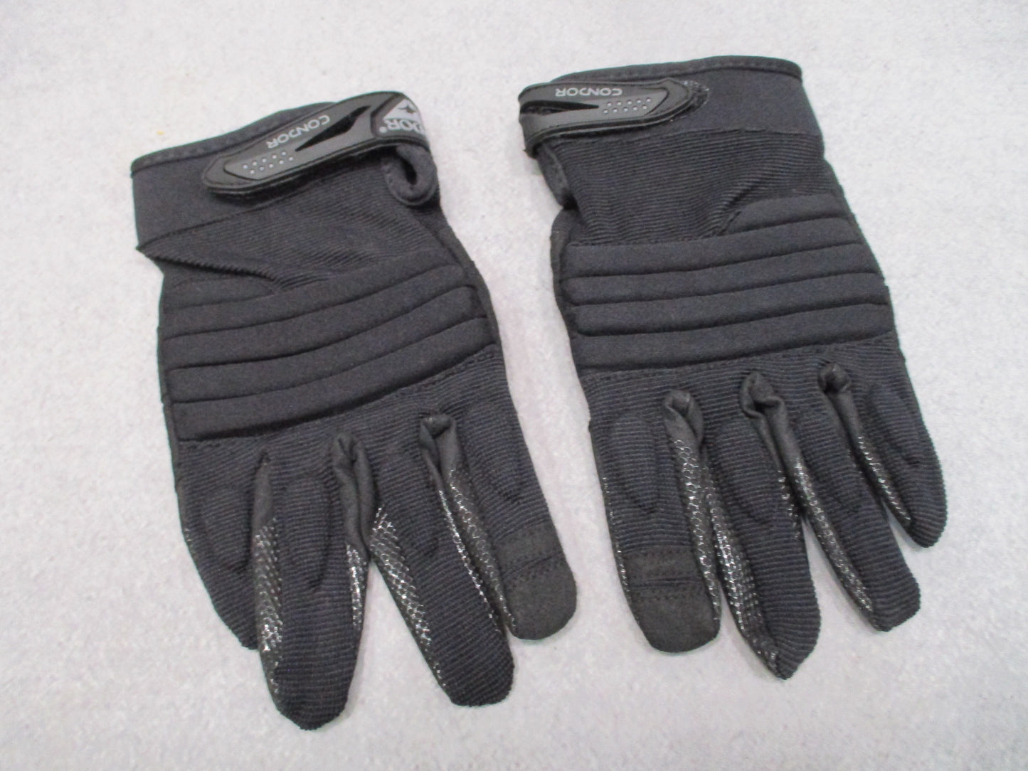 Condor Stryker Padded Tactical Gloves Black Full Finger HK226 Sizes 8-12