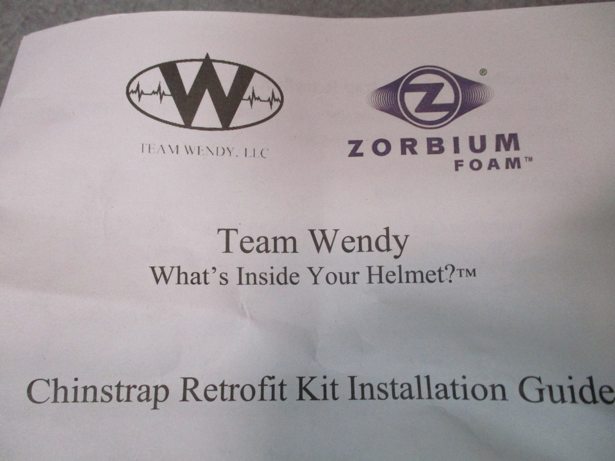 Team Wendy PASGT Helmet 4 Point Chinstrap Retrofit Kit NOS Hardware No Pads - Centex Military Gear