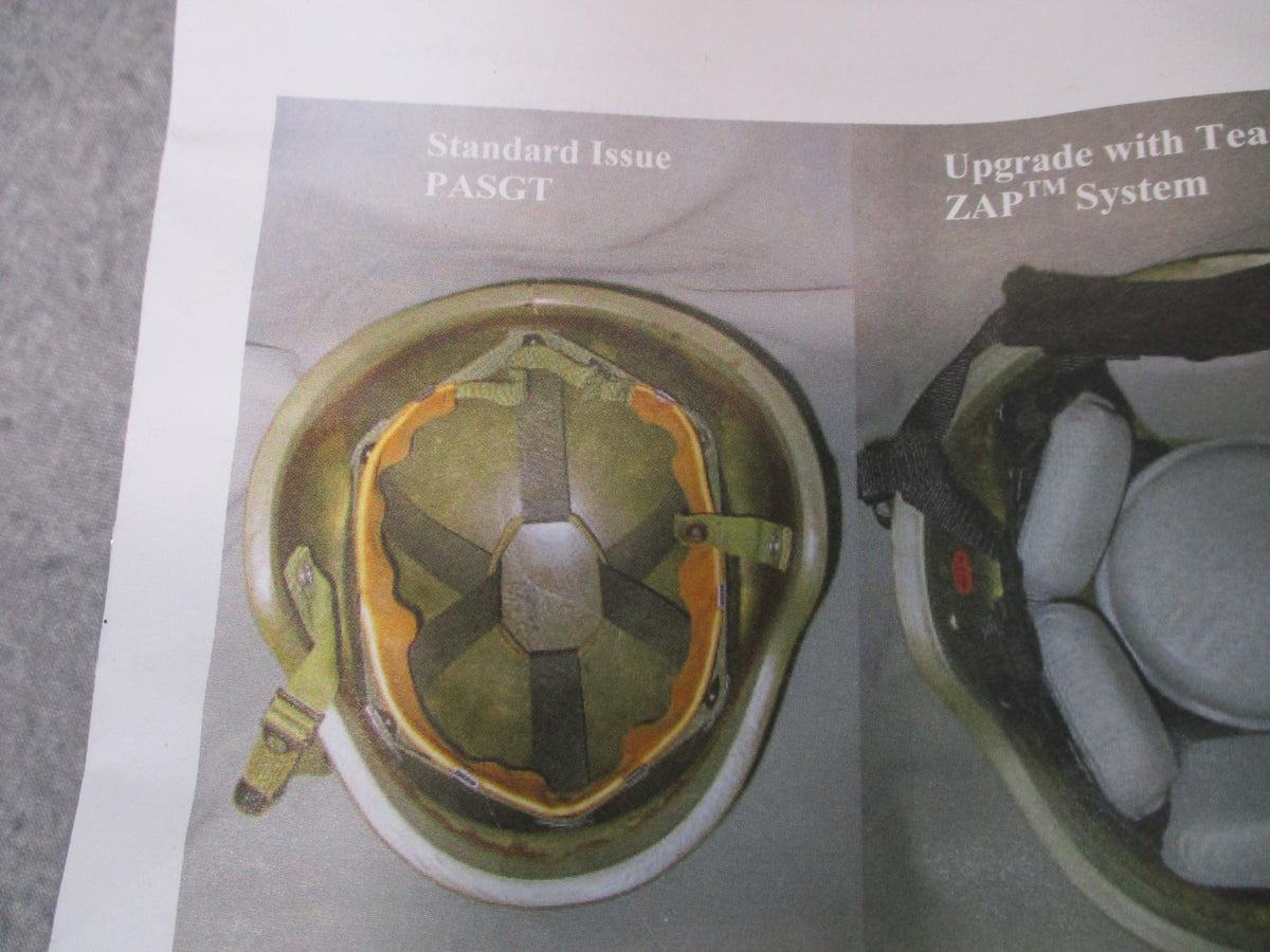 Team Wendy PASGT Helmet 4 Point Chinstrap Retrofit Kit NOS Hardware No Pads - Centex Military Gear