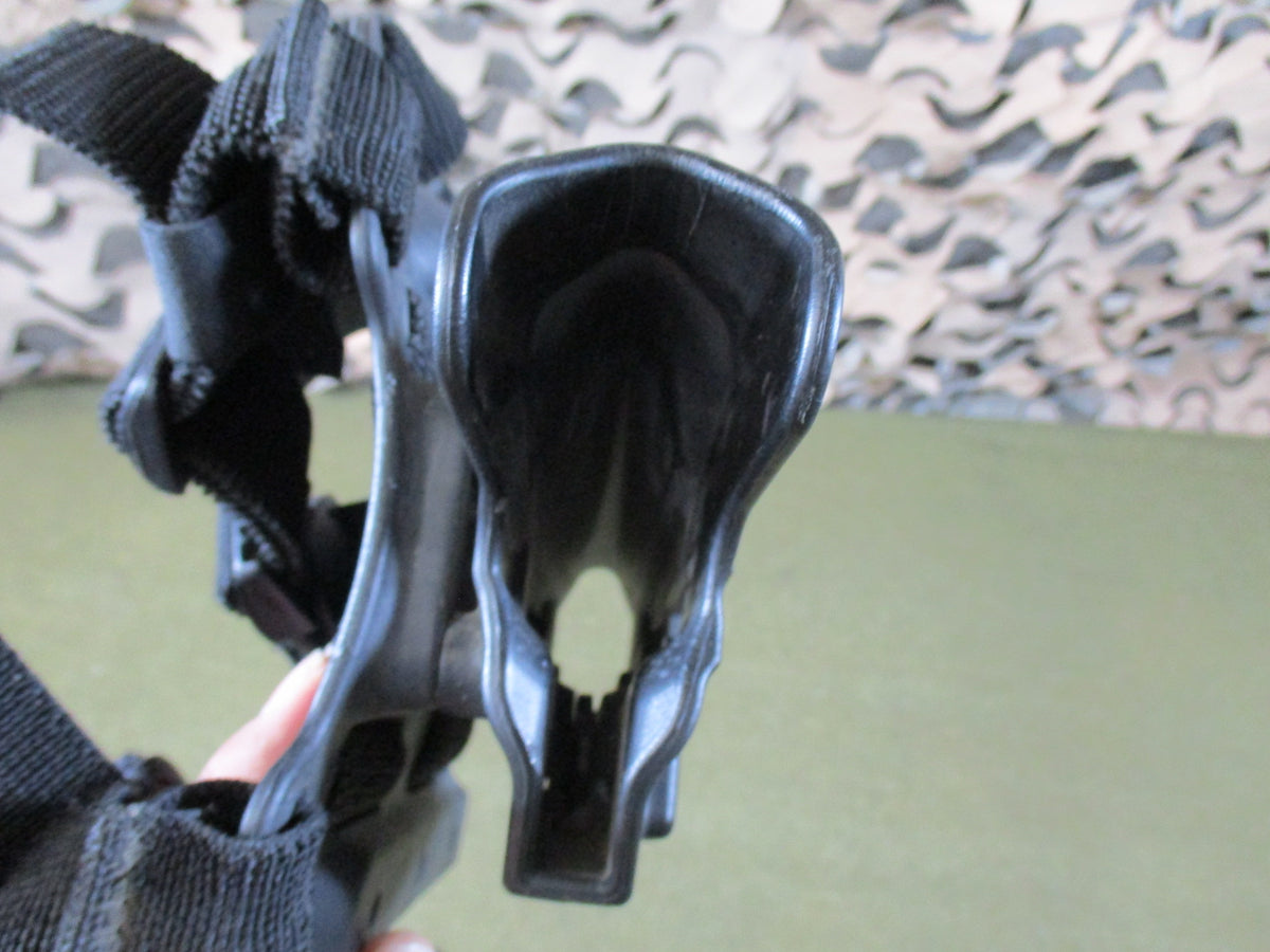 Blackhawk SERPA C1370 Beretta M9 92 Drop Leg Holster Right Hand Black Duty Gear
