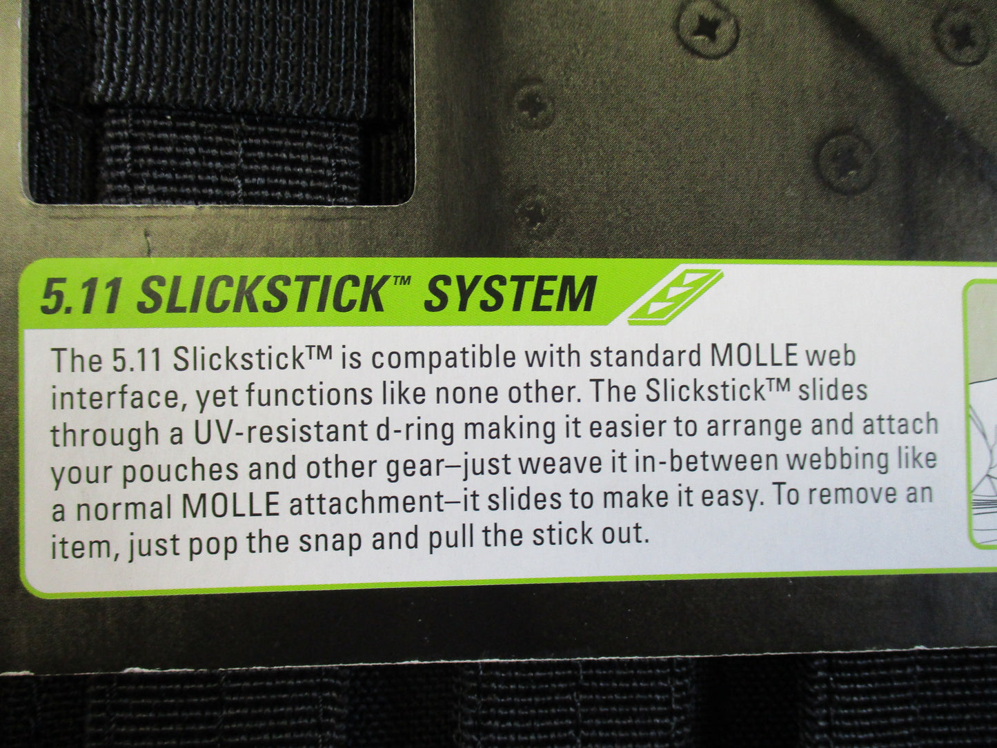 5.11 Tactical Stacked Double Mag Pouch w/Cover – Black – SlickStick – Holds 4