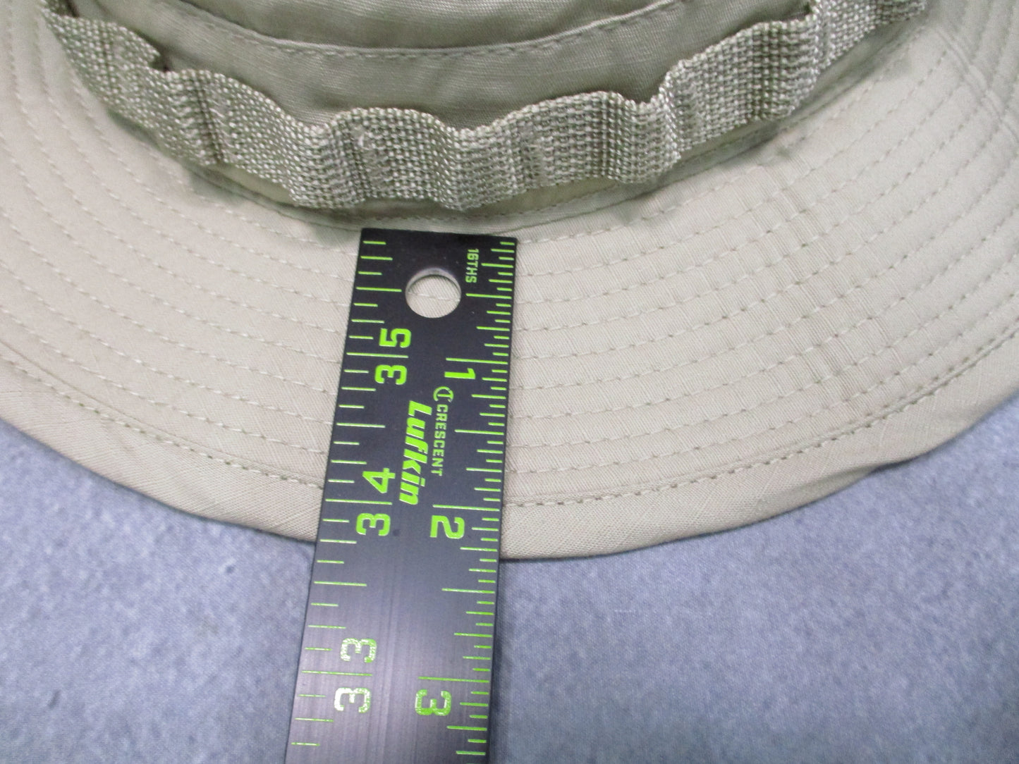 Propper Khaki Boonie Hat 100% Cotton Ripstop Military Sun Hat NWT 7-7 3/4