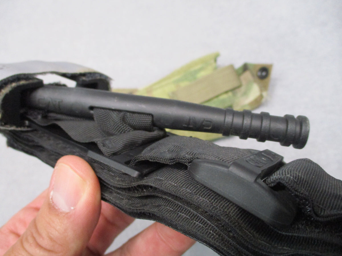 SEKRI Scorpion OCP MOLLE Tourniquet Pouch with CAT Gen 7 Tourniquet Used