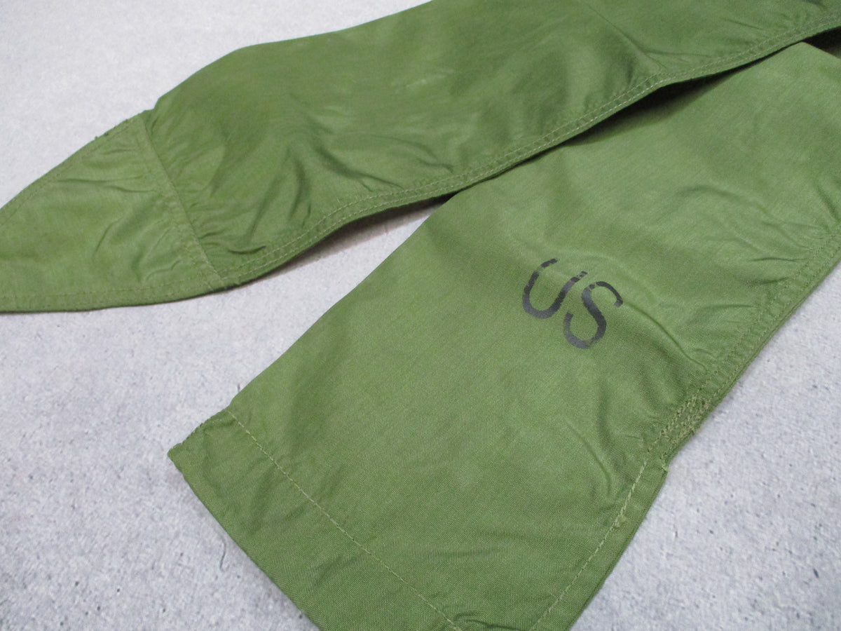 US Military Guidon Flagstaff Bag OD Green 7 x 65 Inch Drawstring Cover Surplus