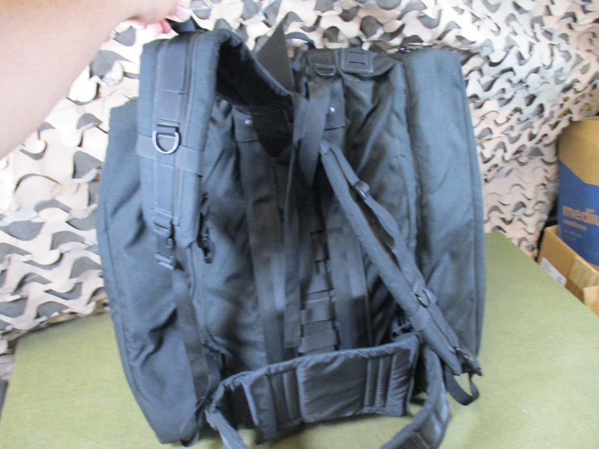 AWS Medical Trauma Pack Black 1000D Cordura USA Made NSN 6530‑01‑422‑1267 Used