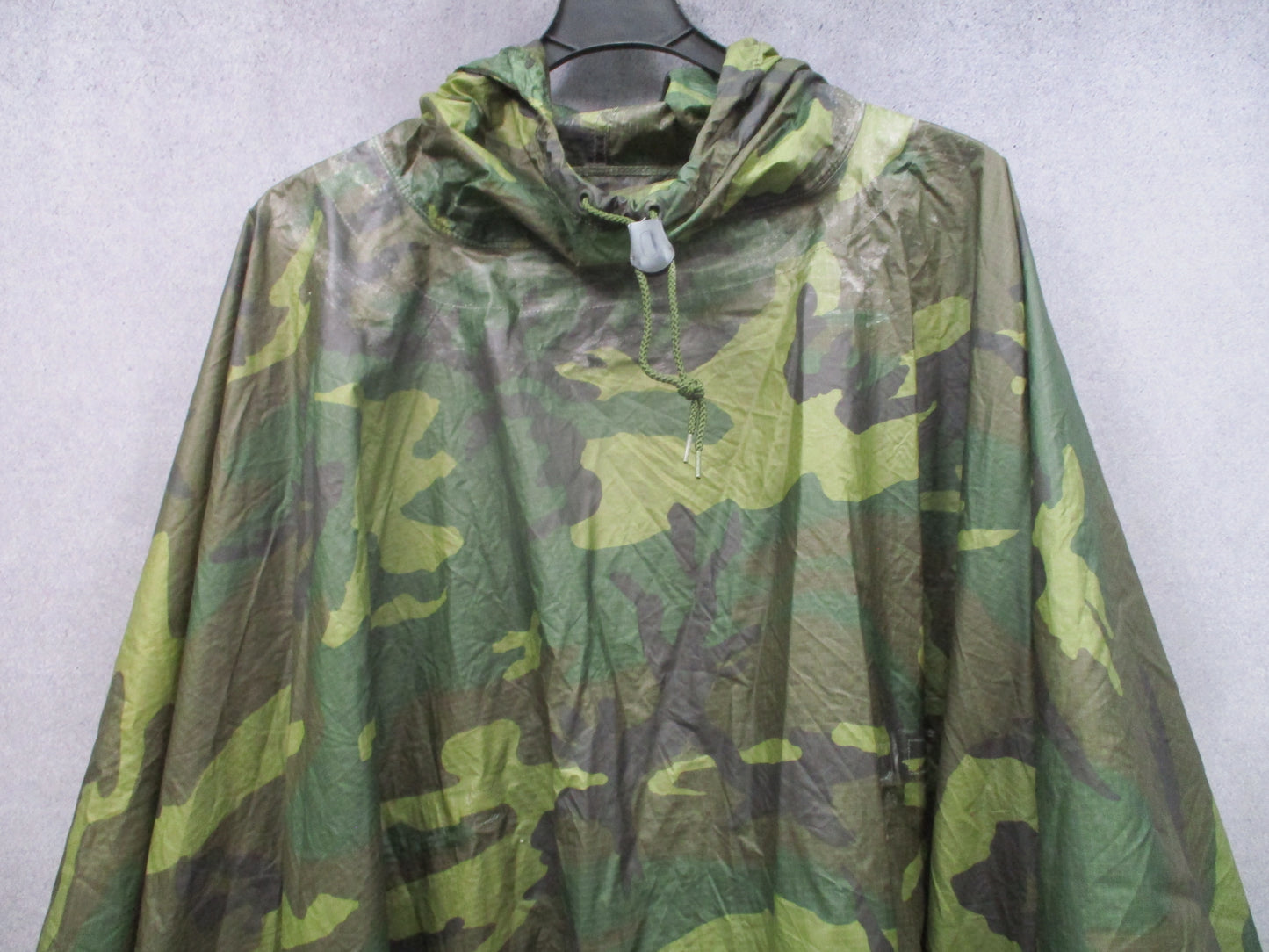 USGI ORC M81 Woodland Wet Weather Poncho Rain Gear NSN 8405-01-100-0976