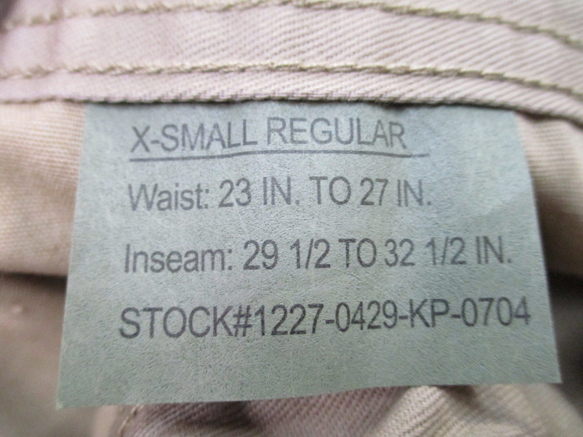 Rothco Khaki BDU Cargo Pants Tactical Trousers Military Fatigues 55/45 NWT