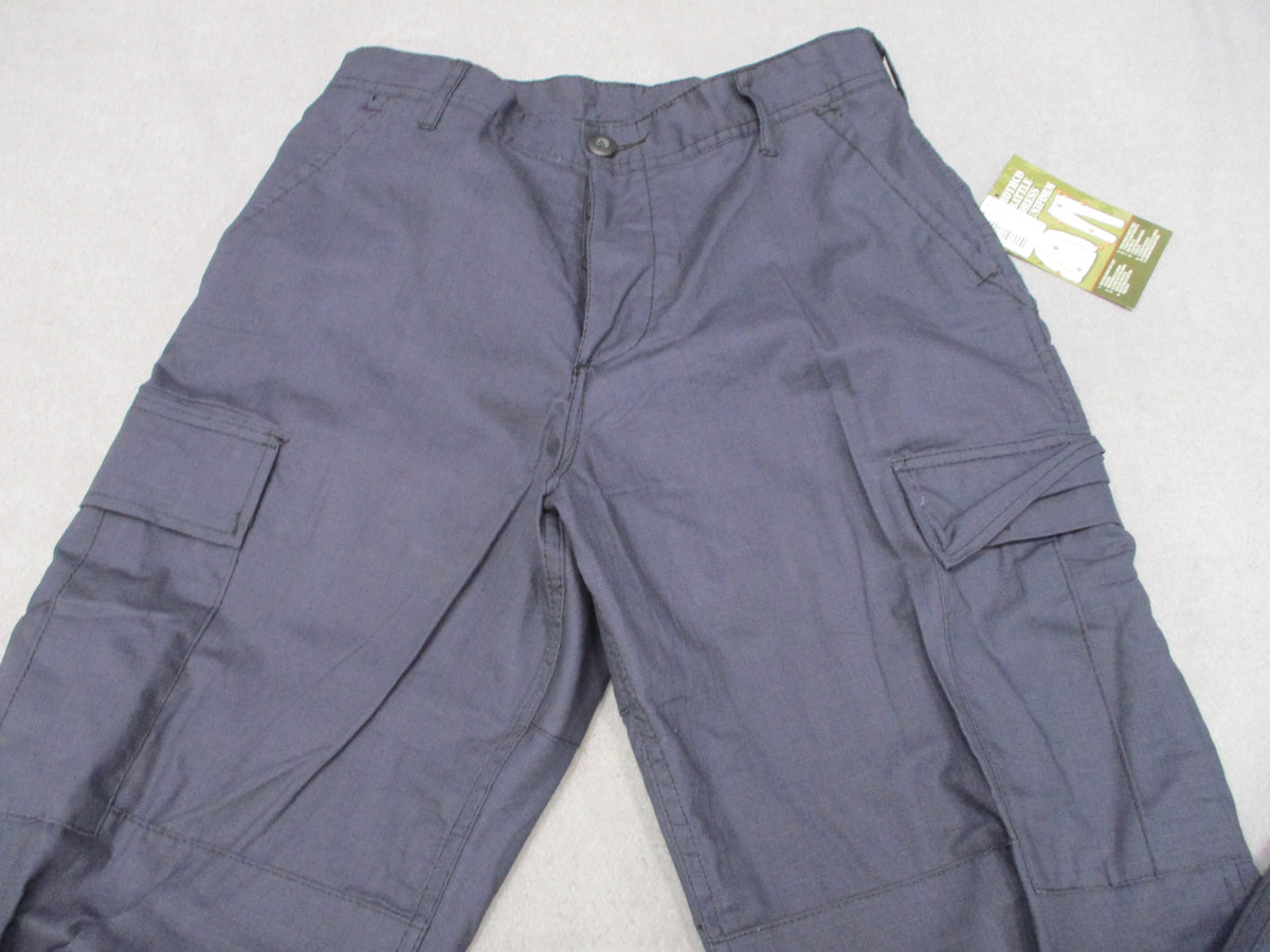 Rothco 5929 Navy Blue BDU Cargo Pants 100% Cotton Ripstop Work Tactical NWT
