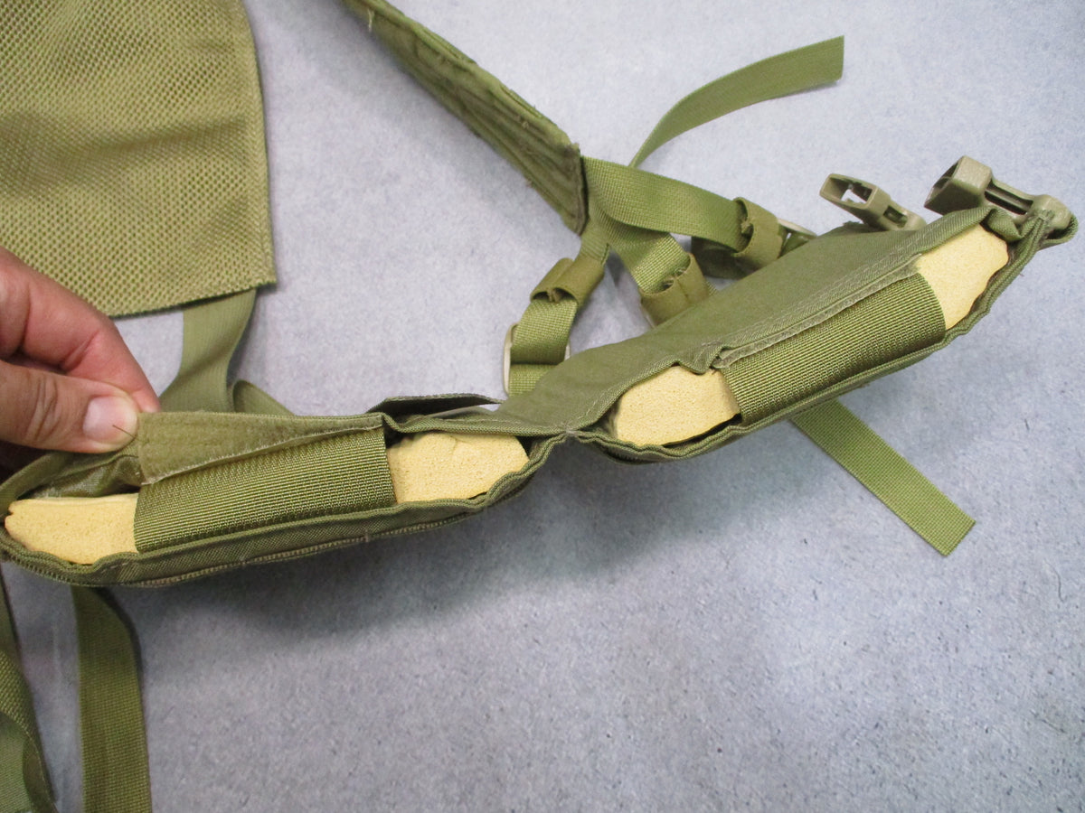 New Eagle Industries H-Harness Khaki MOLLE Chest Rig USGI NSN 8465-01-573-9661