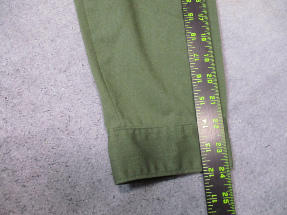 USGI OG-507 Utility Shirt 15 1/2 x 33 Olive Green Dura Press Military Fatigue - Centex Military Gear