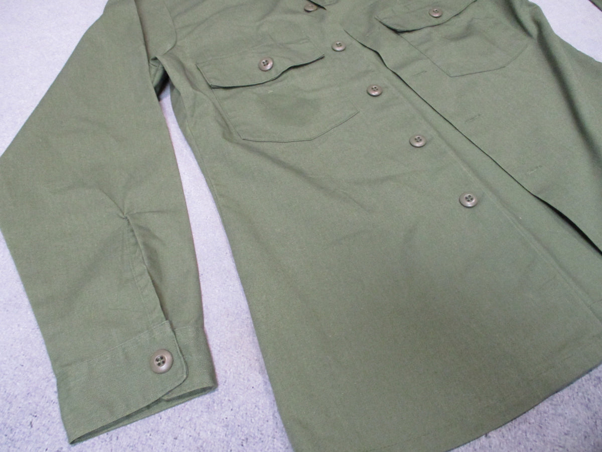 USGI OG-507 Utility Shirt 15 1/2 x 33 Olive Green Dura Press Military Fatigue - Centex Military Gear