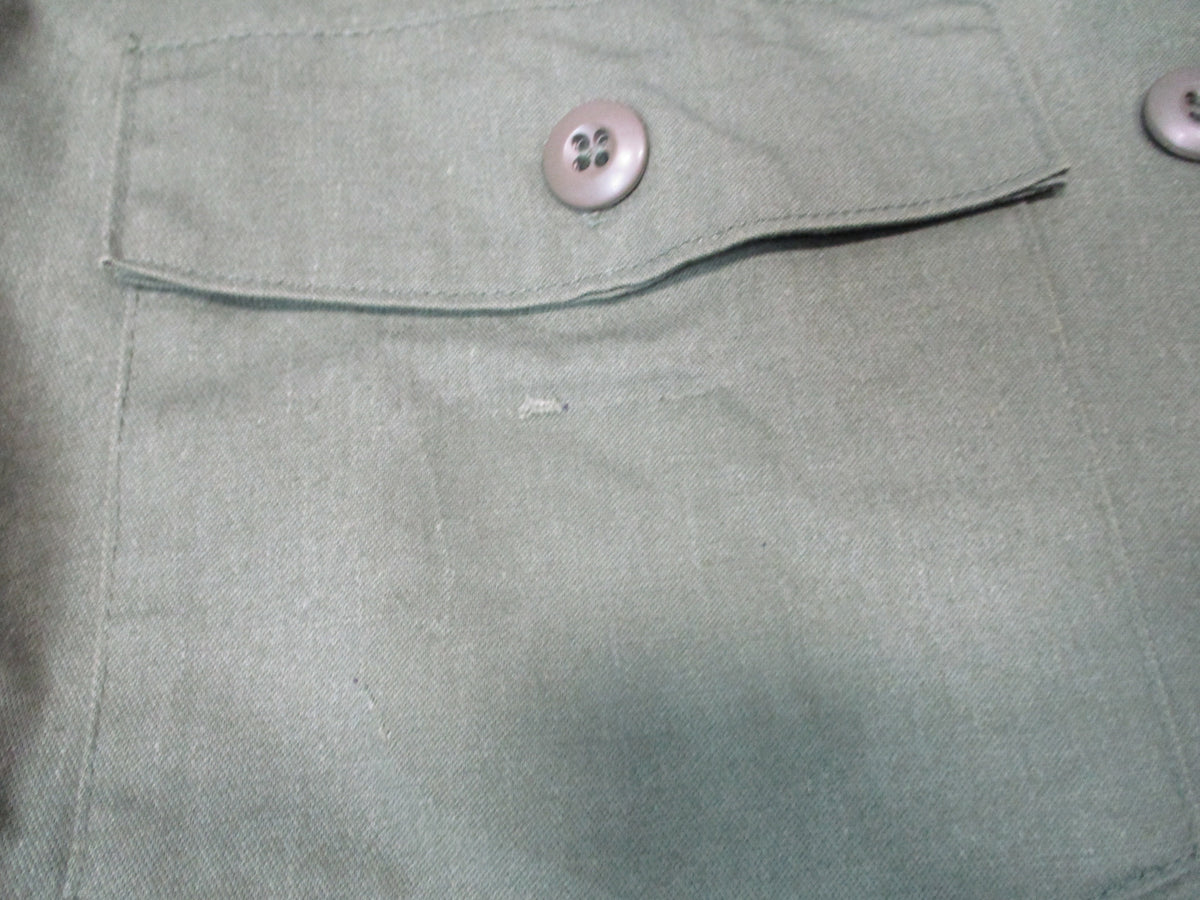 USGI OG-507 Utility Shirt 15 1/2 x 33 Olive Green Dura Press Military Fatigue - Centex Military Gear