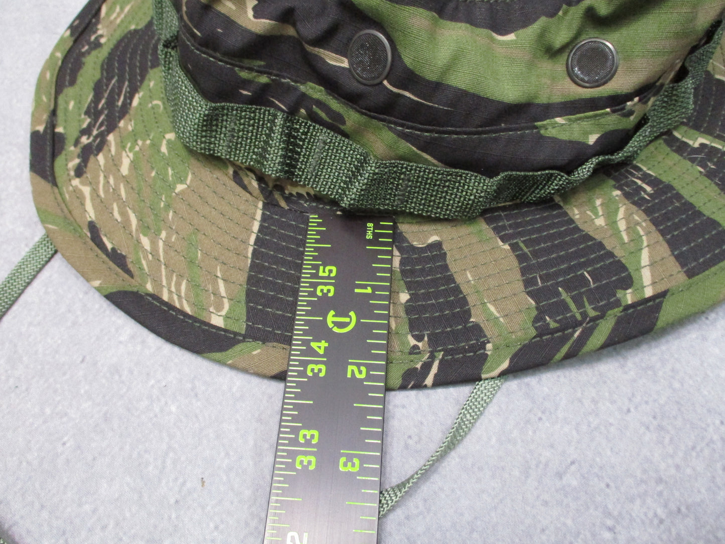 Propper Asian Tiger Stripe Boonie Hat Mil-Spec Ripstop Tactical NWT 7-7 3/4