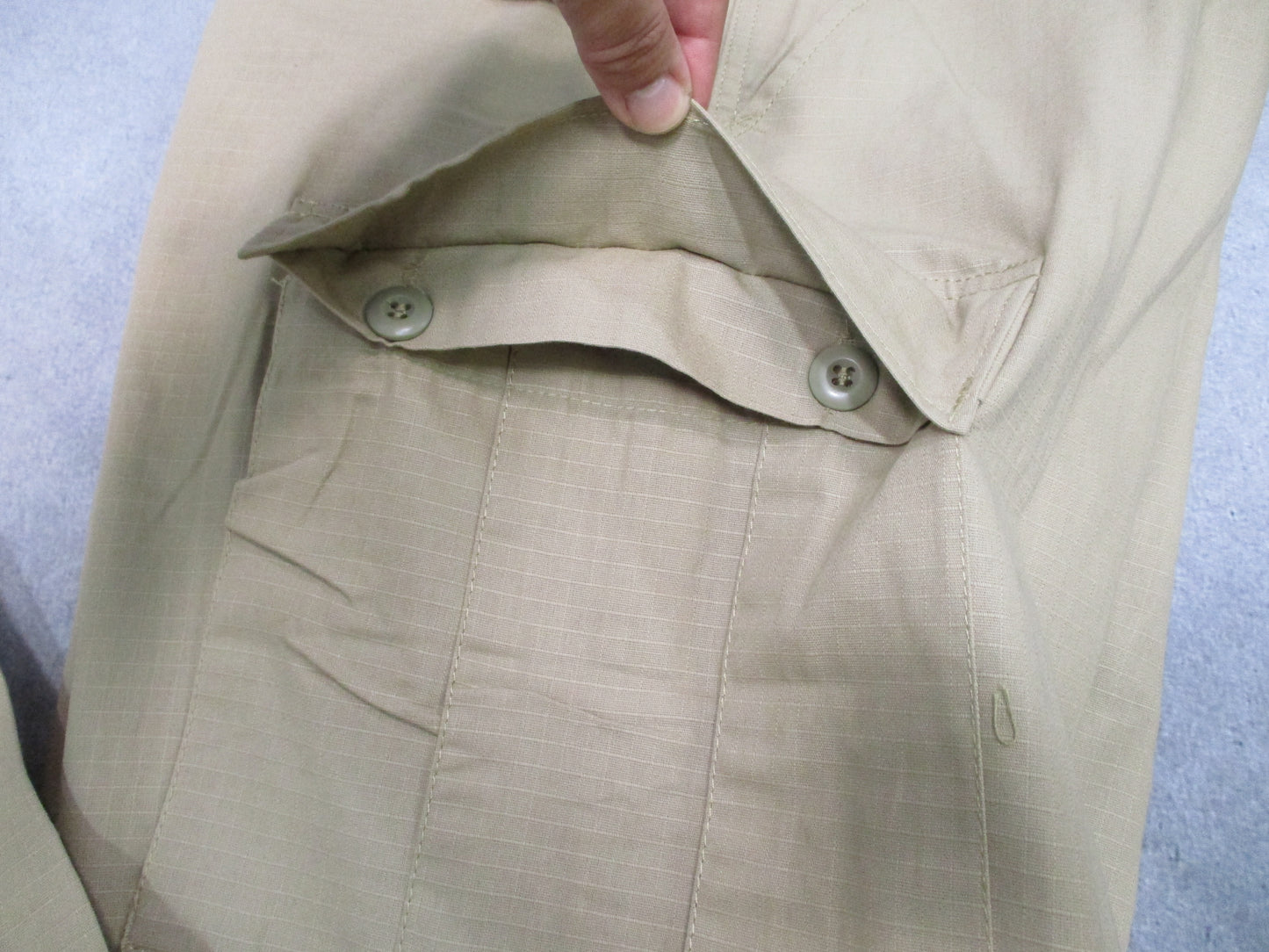 Rothco Khaki BDU Cargo Pants Tactical Work 100% Cotton Ripstop Trousers NWT