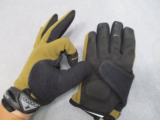 Condor HK228 Shooter Gloves Coyote Tan Tactical Range Gloves New