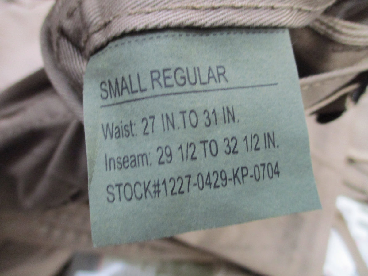 Rothco Khaki BDU Cargo Pants Tactical Trousers Military Fatigues 55/45 NWT