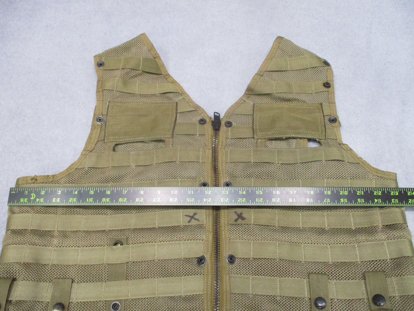US Military Surplus CMU-36/P Survival Vest MOLLE Tactical Gear Coyote Brown