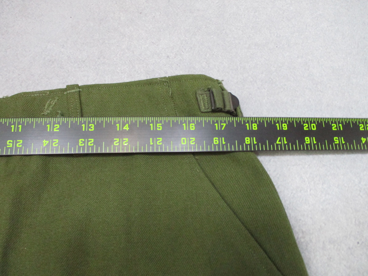 Vintage USGI M-1951 Wool Field Trousers Medium Regular OD Green Pants NOS