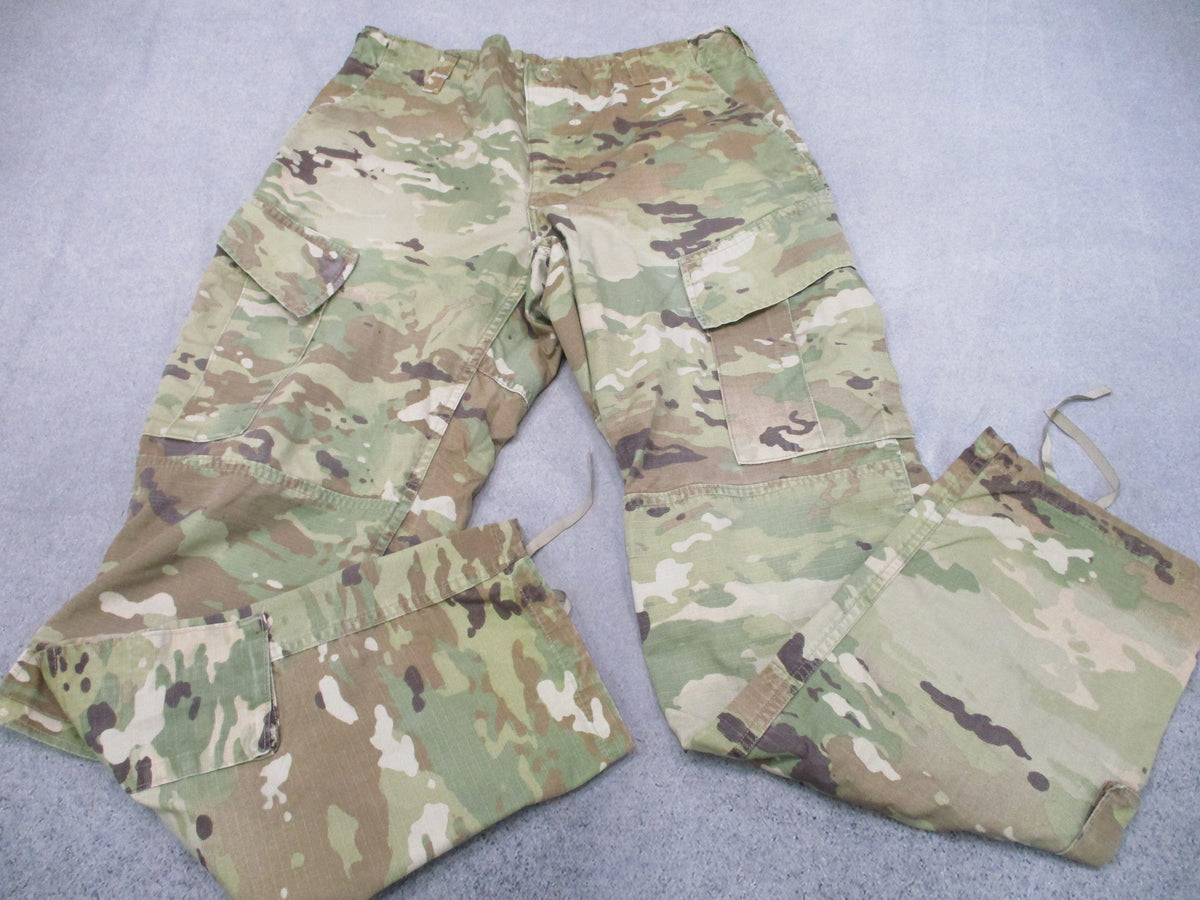 USGI OCP Scorpion W2 ACU Combat Trousers 50/50 NYCO Army Air Force Used Pants