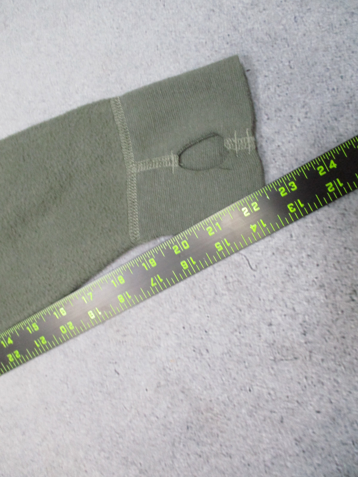 USGI Army Midweight Fleece Shirt Large Regular Foliage Green Nomex 1/4 Zip