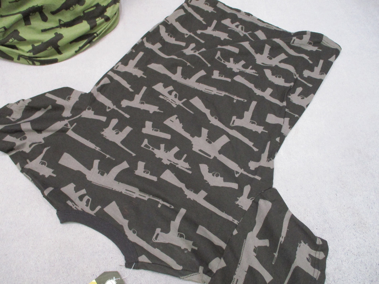 Rothco Vintage Guns T-Shirt All Over Gun Print Black OD Green NWT S-XL