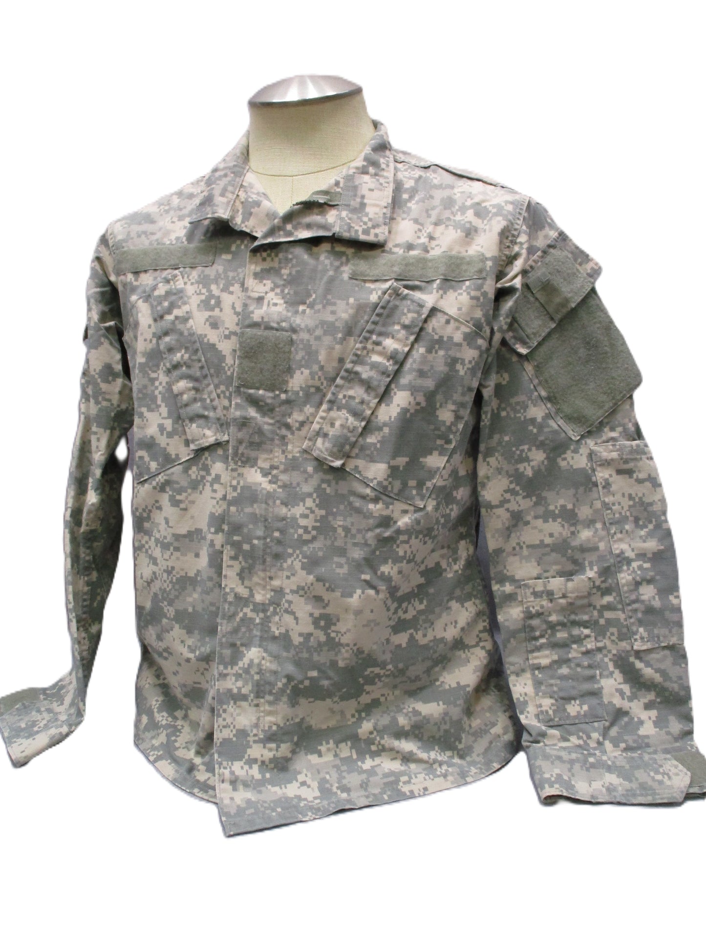 USGI ACU UCP Digital Camo Army Combat Coat Shirt 50/50 Nylon Cotton Surplus