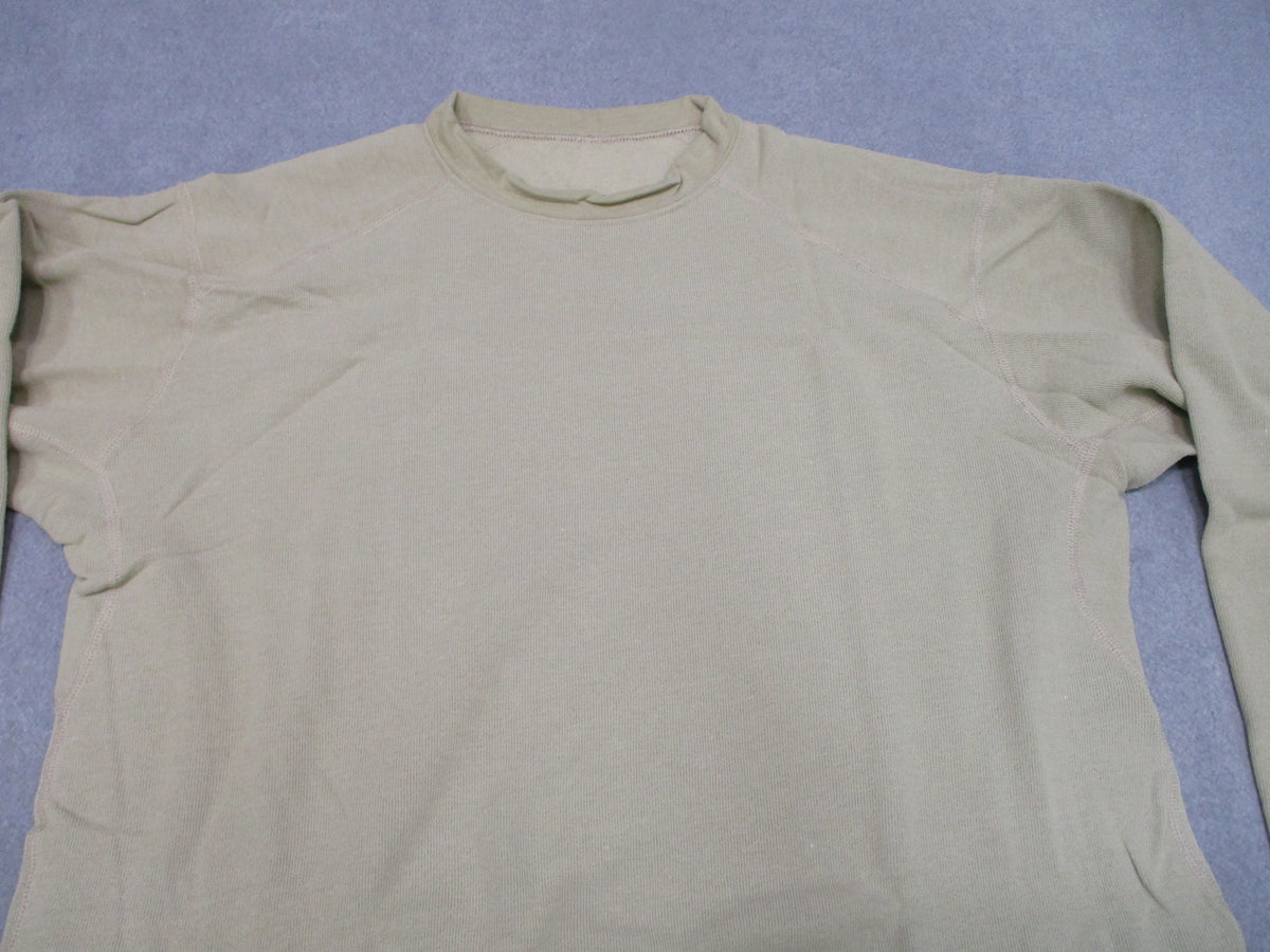 US Military XGO Phase 4 Heavyweight FR Fleece Shirt Small Desert Sand 4F11A NOS