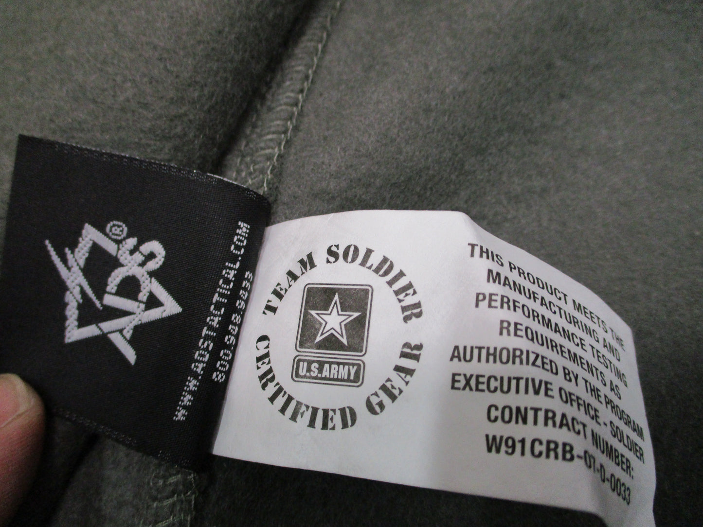 Army EWOL Fleece Jacket Liner Foliage Green Medium Regular Polartec FR 8415-01-5