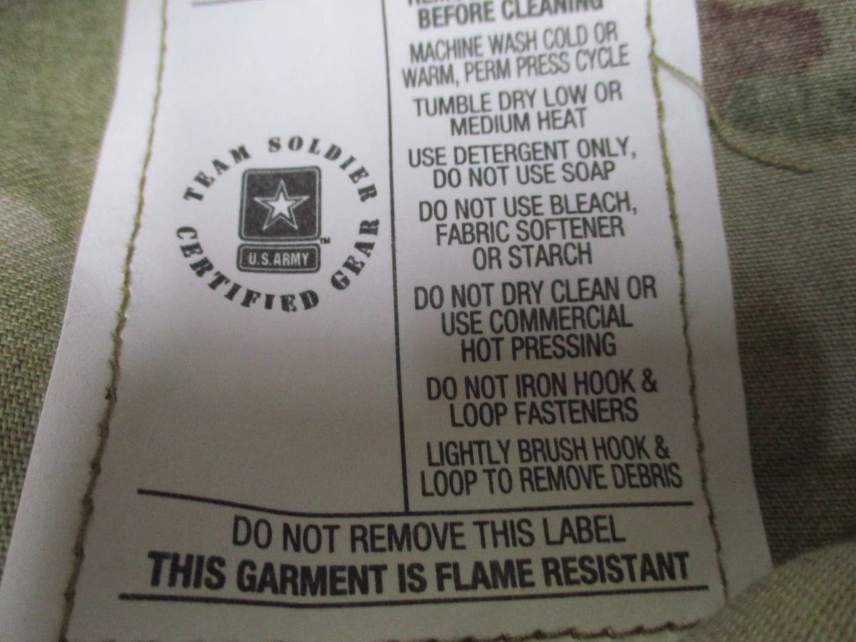USGI Army Combat Pants FR Scorpion OCP Large Short NSN 8415-01-644-0214